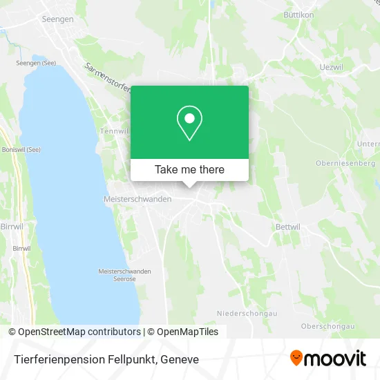 Tierferienpension Fellpunkt map