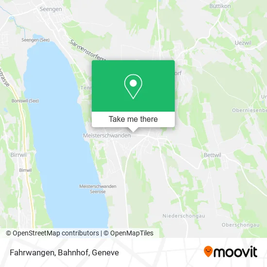 Fahrwangen, Bahnhof map