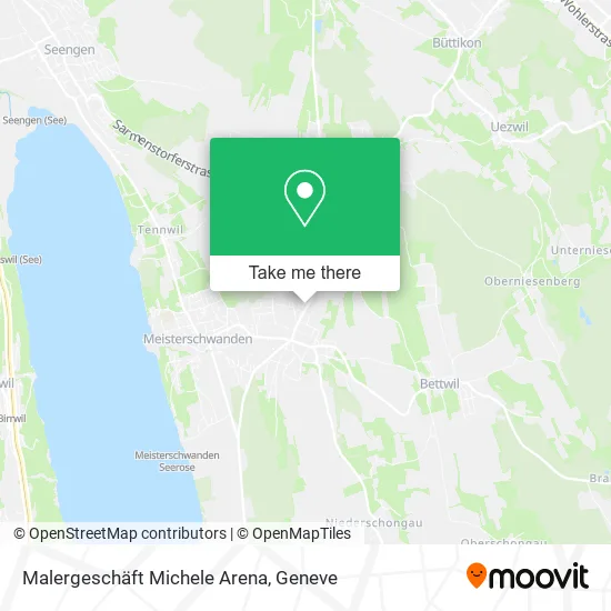 Malergeschäft Michele Arena map