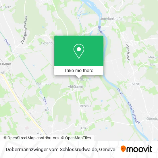 Dobermannzwinger vom Schlossrudwalde map