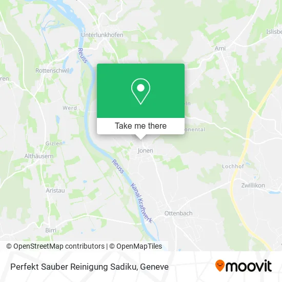 Perfekt Sauber Reinigung Sadiku map