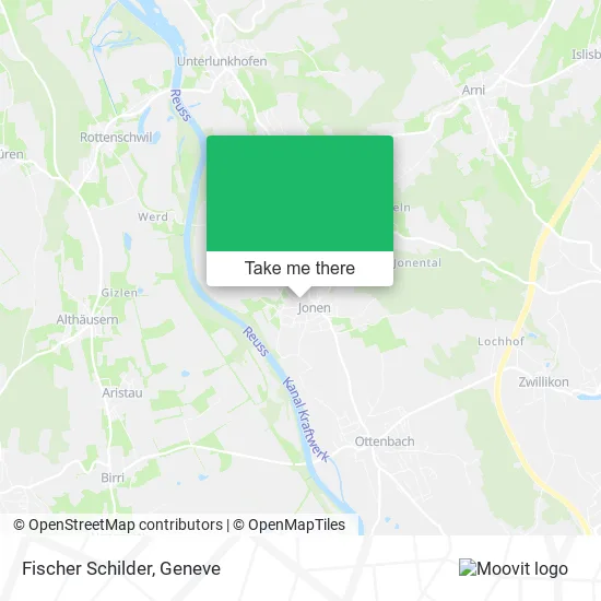 Fischer Schilder map
