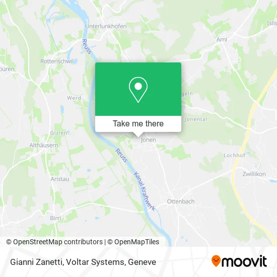 Gianni Zanetti, Voltar Systems map