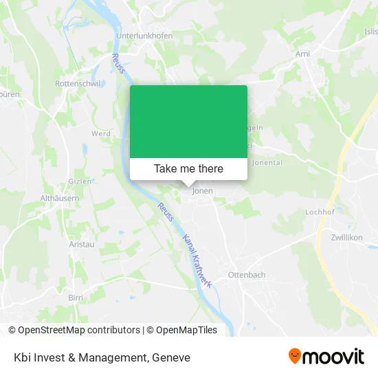 Kbi Invest & Management map