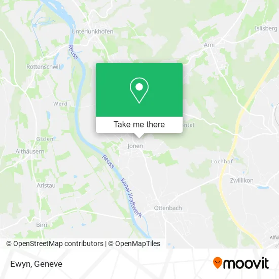 Ewyn map