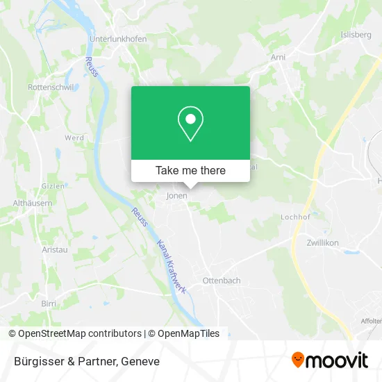Bürgisser & Partner map