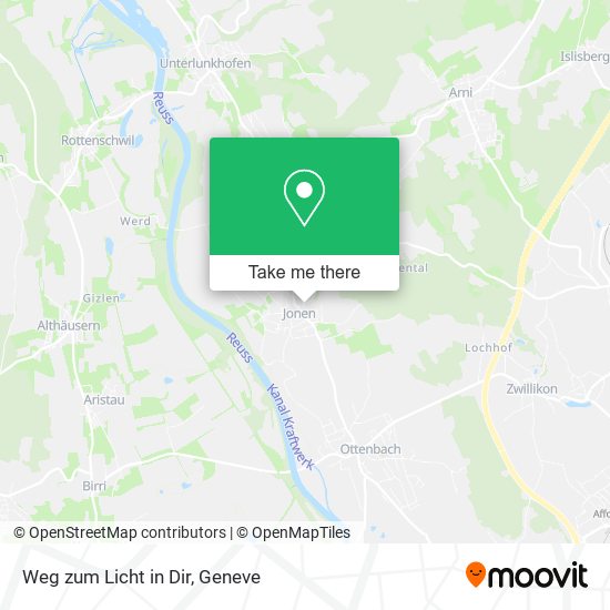 Weg zum Licht in Dir map