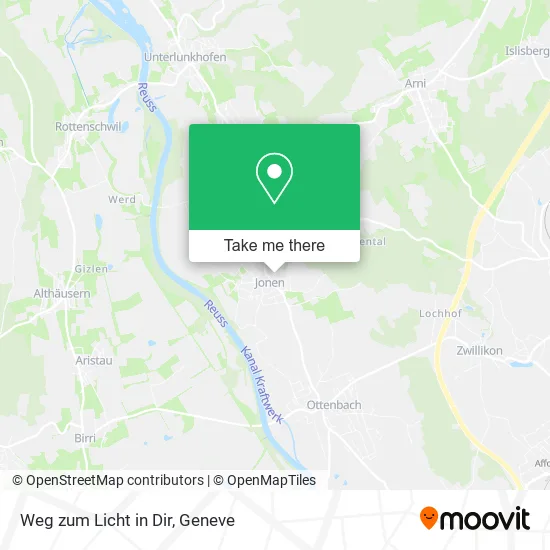 Weg zum Licht in Dir map