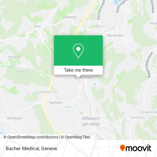 Bacher Medical map