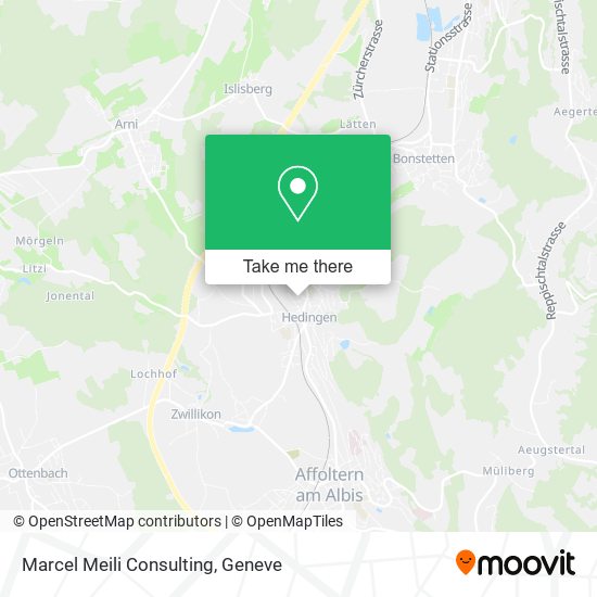 Marcel Meili Consulting map