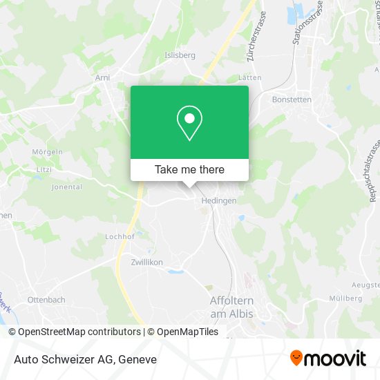 Auto Schweizer AG map