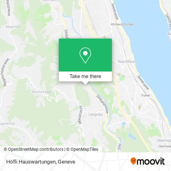 Höfli Hauswartungen map