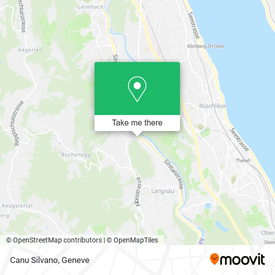 Canu Silvano map