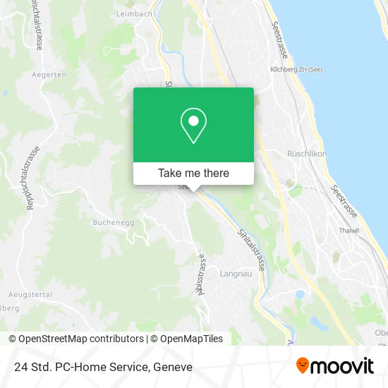 24 Std. PC-Home Service map