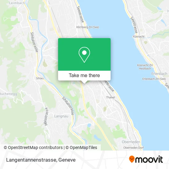 Langentannenstrasse map