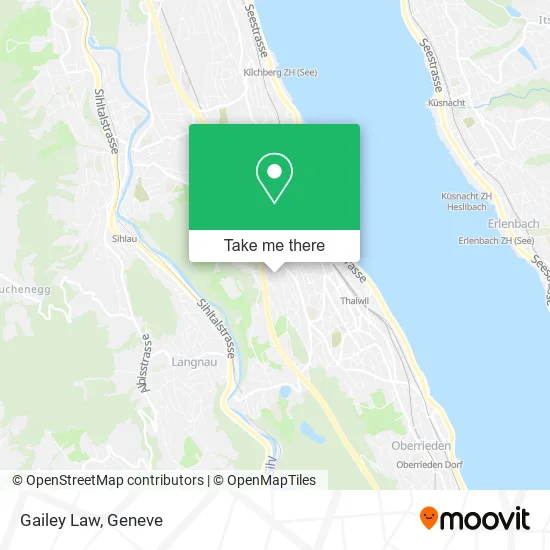 Gailey Law map