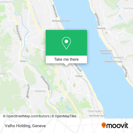 Valho Holding map