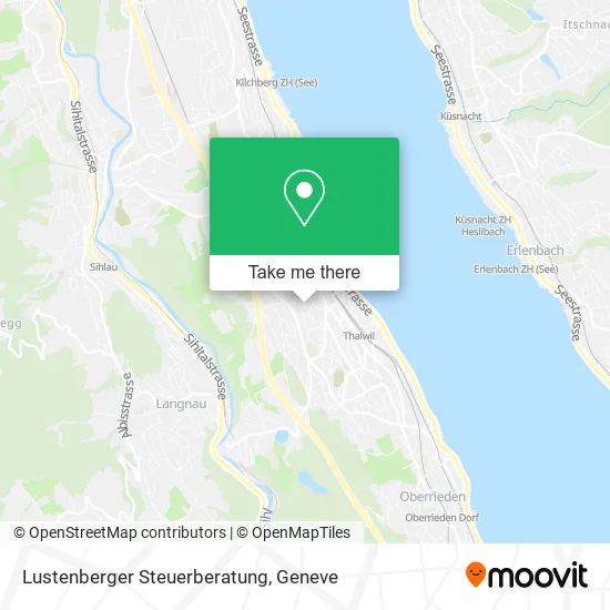 Lustenberger Steuerberatung map