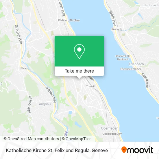 Katholische Kirche St. Felix und Regula map