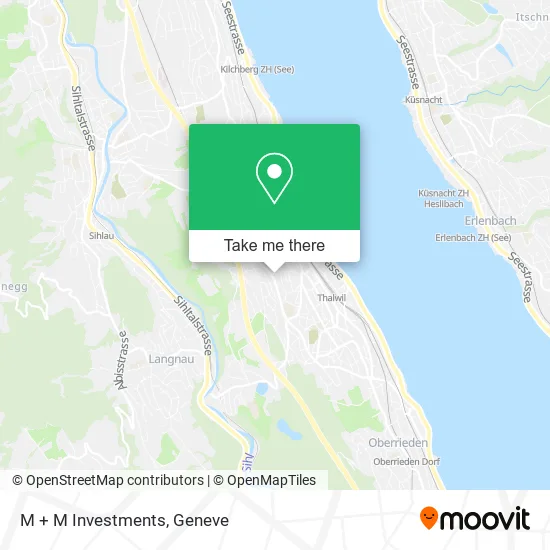 M + M Investments map