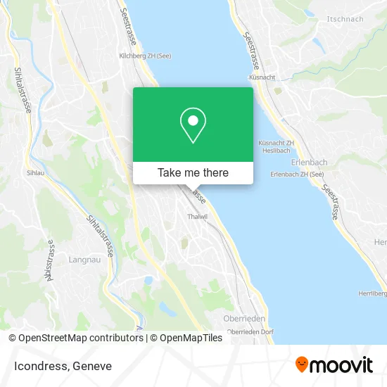 Icondress map
