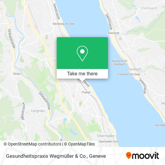 Gesundheitspraxis Wegmüller & Co. map