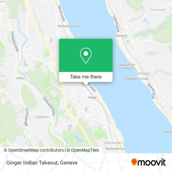 Ginger Indian Takeout map