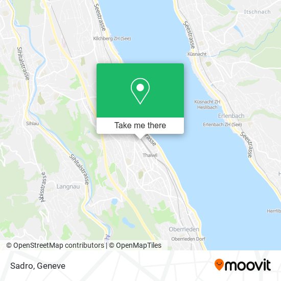 Sadro map