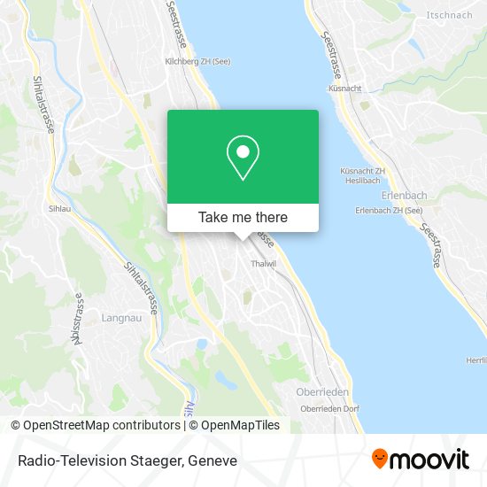 Radio-Television Staeger map