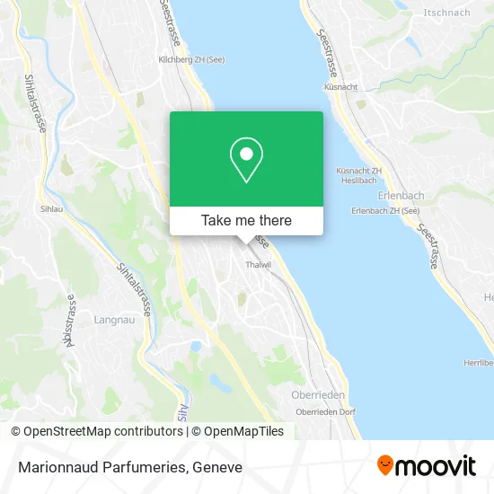 Marionnaud Parfumeries map