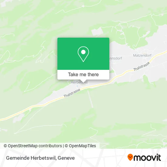 Gemeinde Herbetswil map