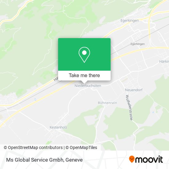 Ms Global Service Gmbh map