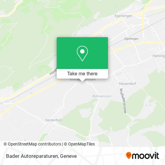 Bader Autoreparaturen map