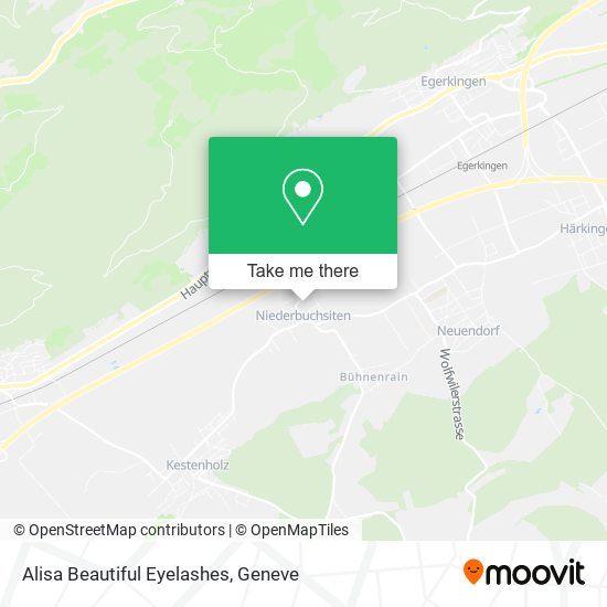 Alisa Beautiful Eyelashes map