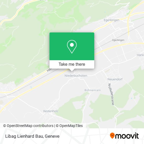 Libag Lienhard Bau map