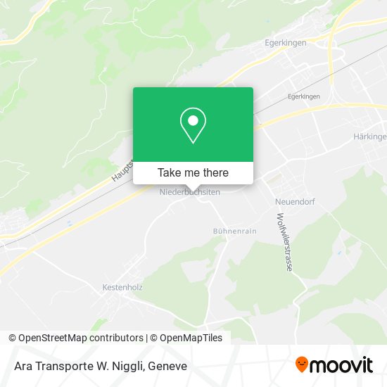 Ara Transporte W. Niggli map