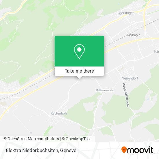 Elektra Niederbuchsiten map