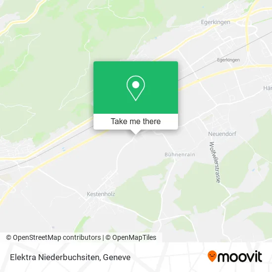Elektra Niederbuchsiten map