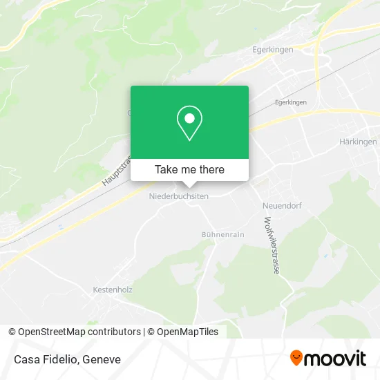 Casa Fidelio map