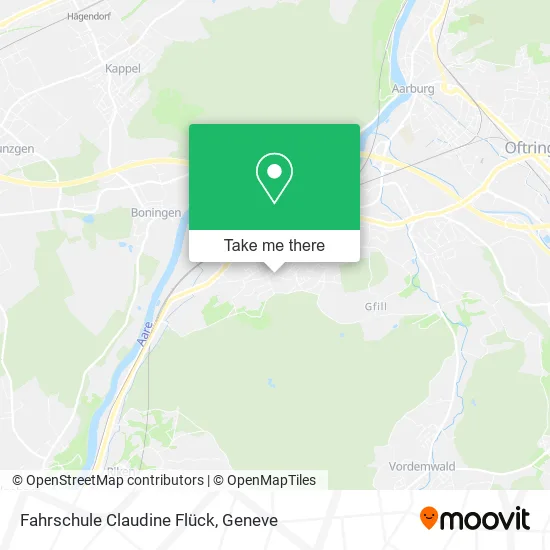 Fahrschule Claudine Flück map