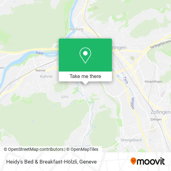Heidy's Bed & Breakfast-Hölzli map