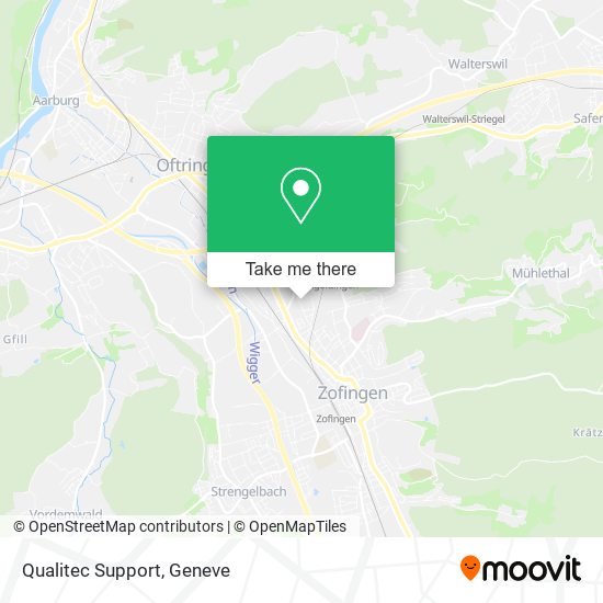 Qualitec Support map