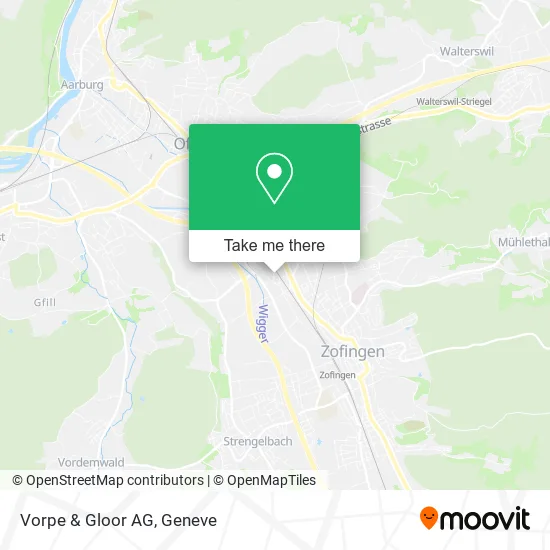 Vorpe & Gloor AG map