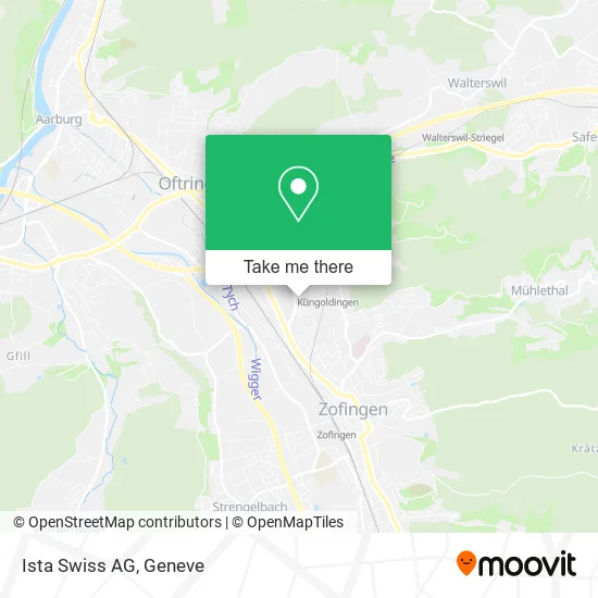 Ista Swiss AG map