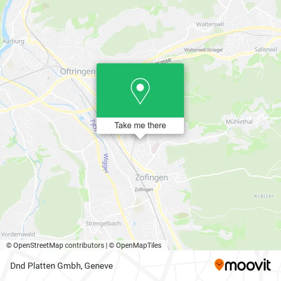 Dnd Platten Gmbh map