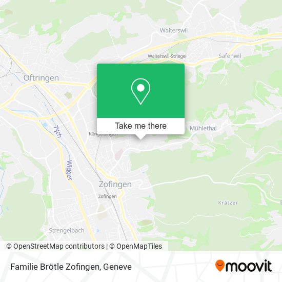 Familie Brötle Zofingen map