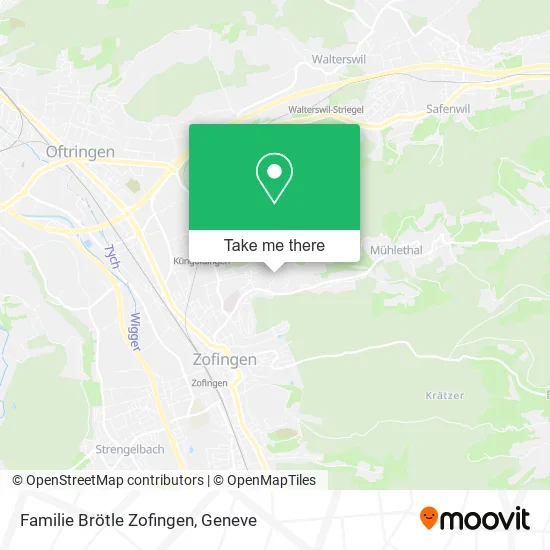 Familie Brötle Zofingen map