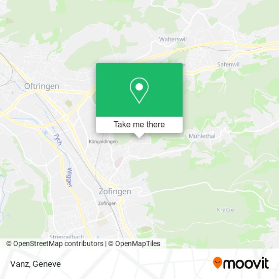 Vanz map