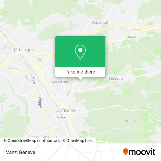 Vanz map