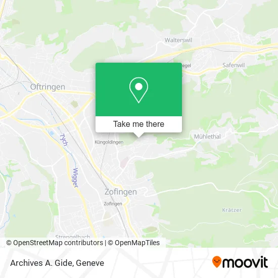 Archives A. Gide map